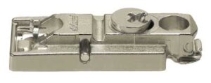 Blum 0mm horizontal height adjustable diecast plate for CLIP Top hinges