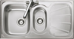 Rangemaster Baltimore BL9502 1 1/2 bowl sink and drainer