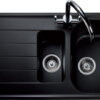 Rangemaster Amethyst Igneous AME1052 1 1/2 bowl sink and drainer