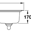 Rangemaster Oakland OL9852 1 1/2 bowl sink and drainer