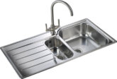 Rangemaster Oakland OL9852 1 1/2 bowl sink and drainer