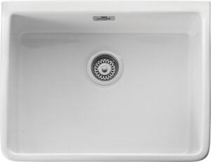 Rangemaster Belfast CBL595WH single bowl sink