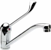 Long lever mixer tap
