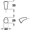 Arco knob