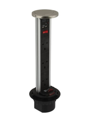 Power dock with USB ports